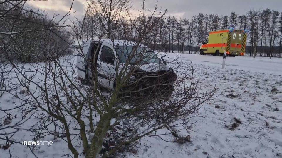 Deutscher Wetterdienst warnt vor Winterchaos auf den Straßen