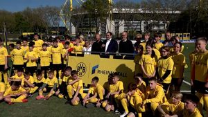 Fußballcamp für ukrainische Kriegskinder