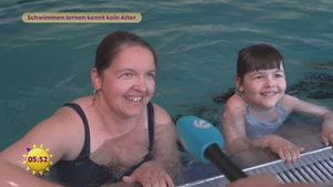 Schwimmen lernen kennt kein Alter