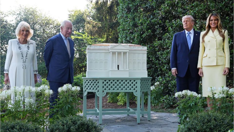 Bienen für den König: Royaler Besuch im Weißen Haus