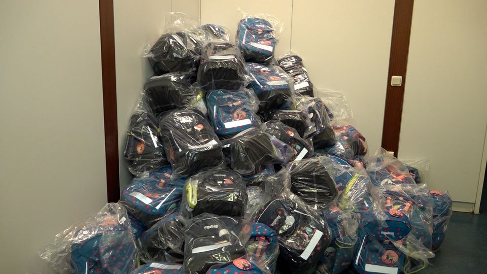 Schulranzen-Aktion für Kinder in NRW