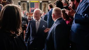 Charles hält historische Rede in den USA