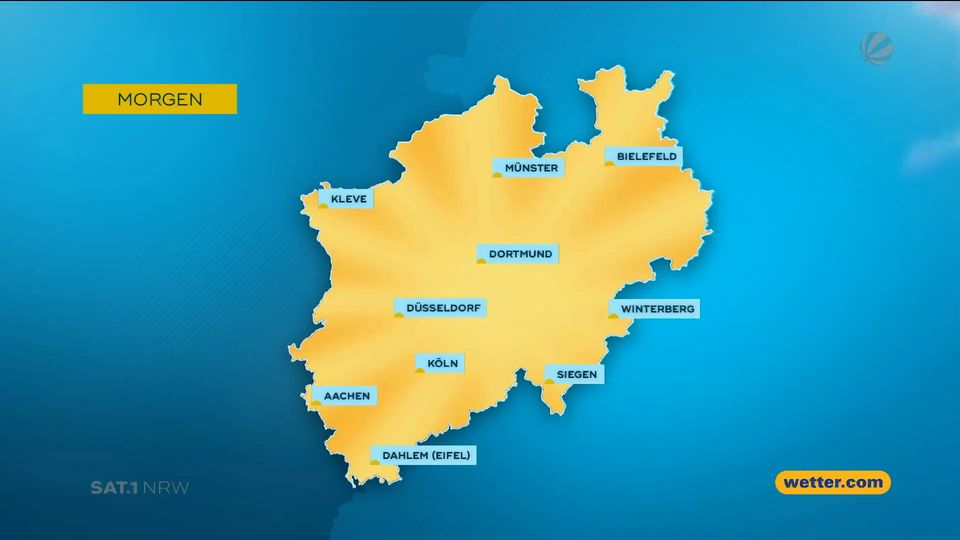 Die Wettervorhersage vom 29.04.2026