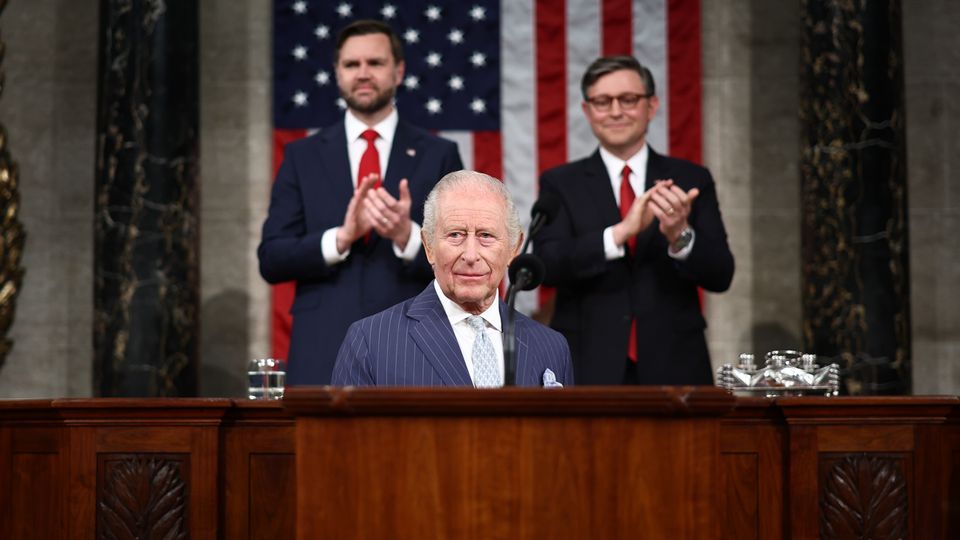 Charles spricht im US-Kongress Klartext