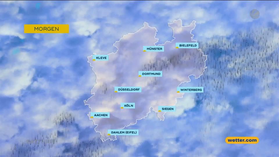 Die Wettervorhersage vom 04.05.2026