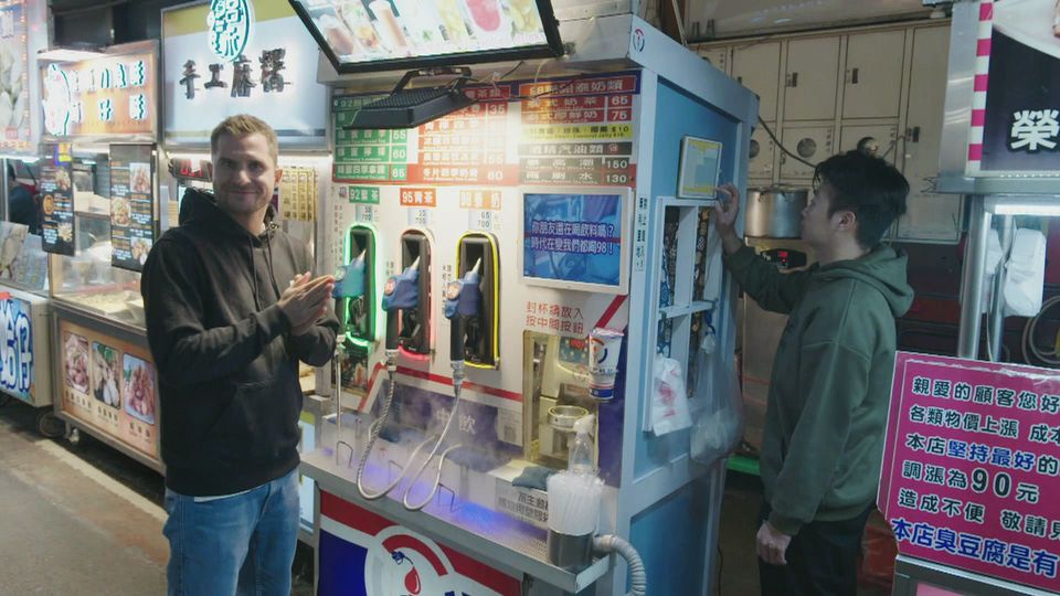 Mini-Tankstelle für Bubble Tea