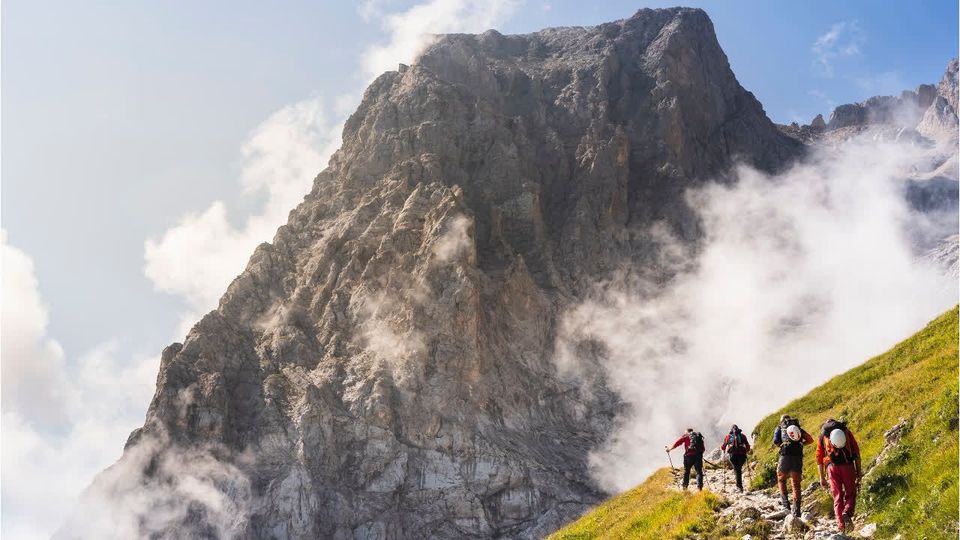 Leichtsinnige Alpentouristen bereiten Bergrettern Sorgen