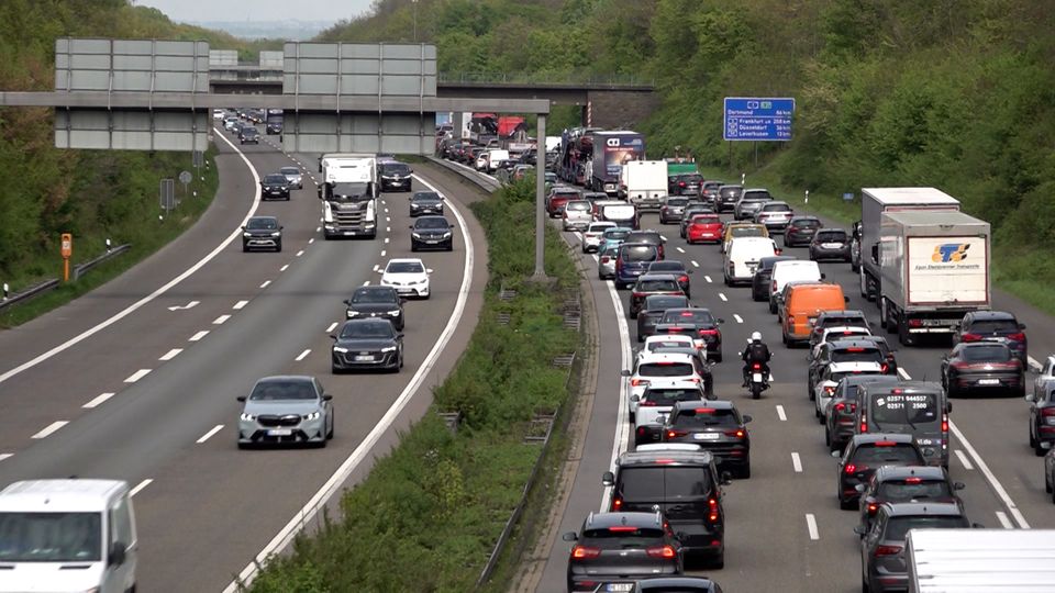 Mega-Staus zum Himmelfahrtswochenende