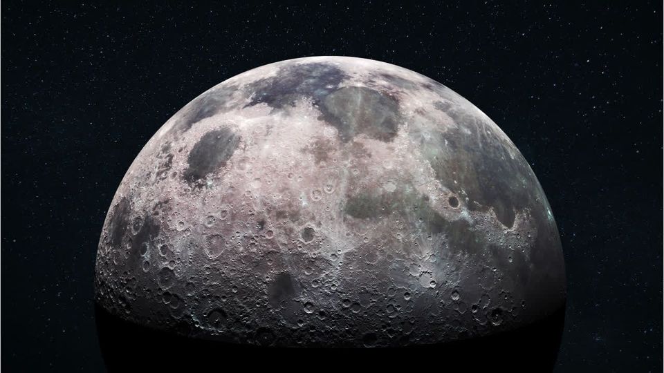 SpaceX-Rakete schlägt auf dem Mond ein