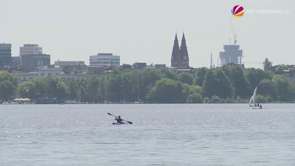 Sommerfeeling in Hamburg: Bis zu 31 Grad am Dienstag