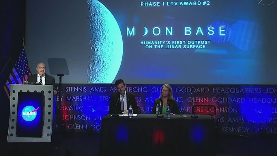 Nasa enthüllt Pläne für Mondbasis