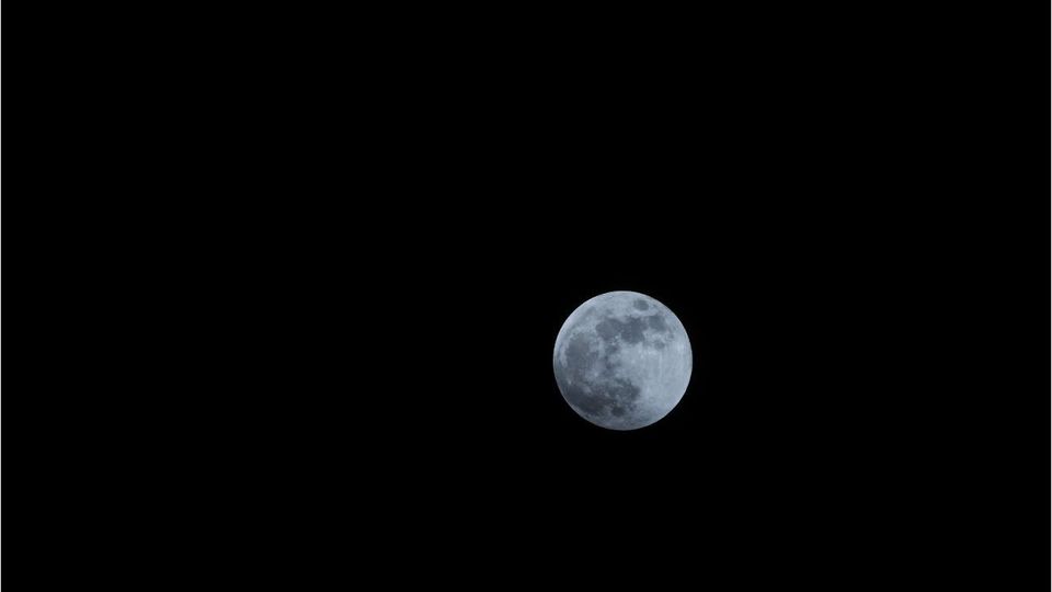 Seltener Blue Moon Ende Mai