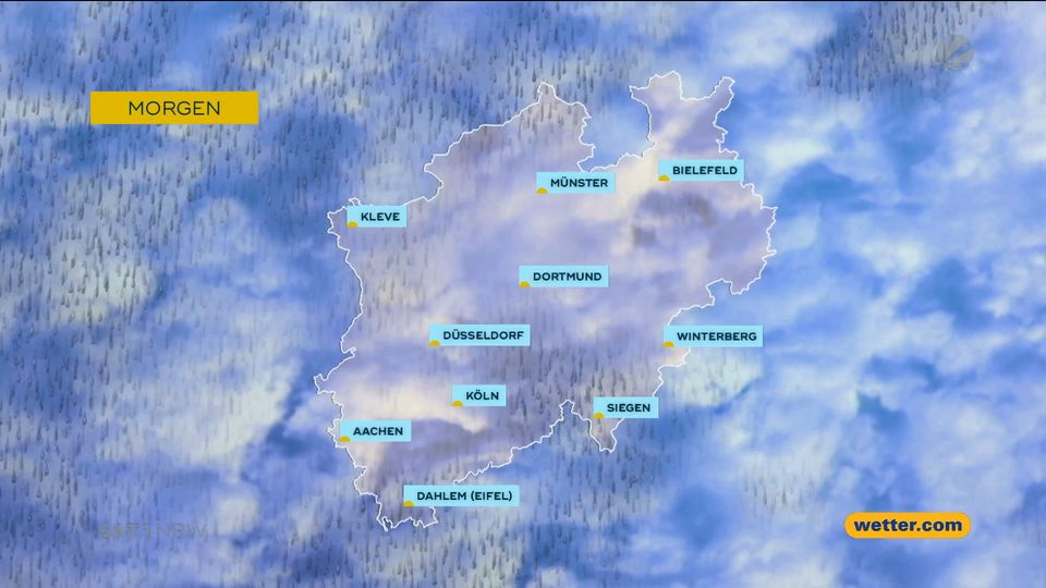 Die Wettervorhersage vom 03.06.2026