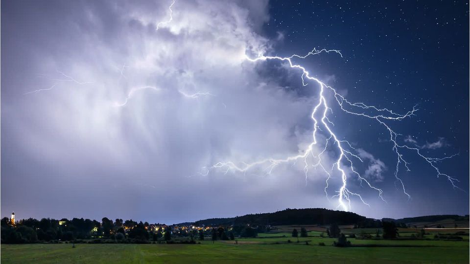 Schafskälte bringt Unwetter nach Deutschland