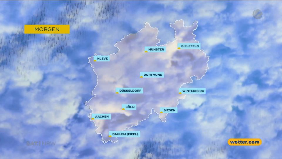 Die Wettervorhersage vom 09.06.2026