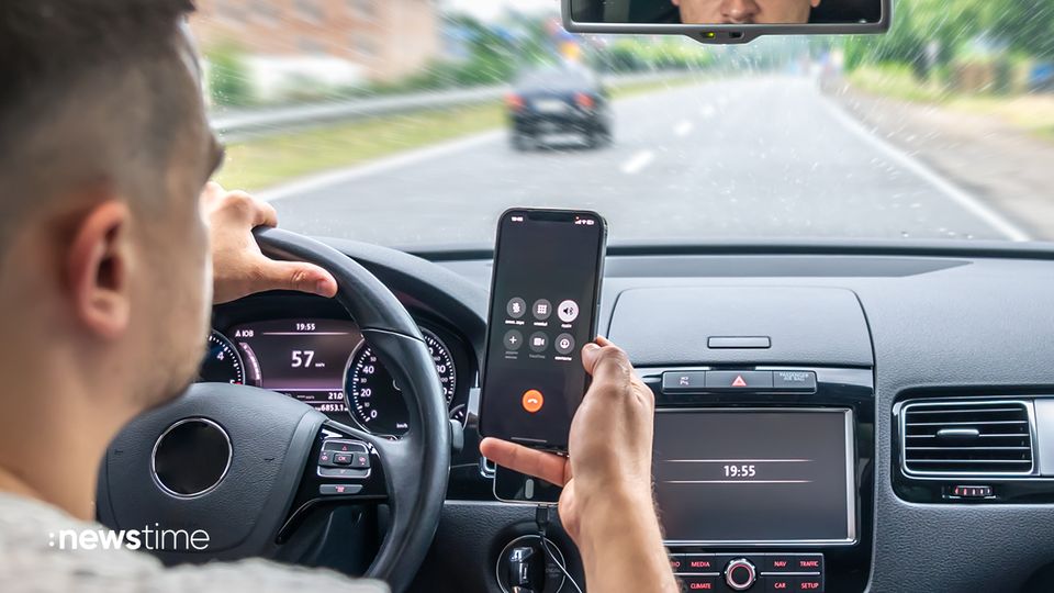 Teurer Denkzettel für Smartphones am Steuer