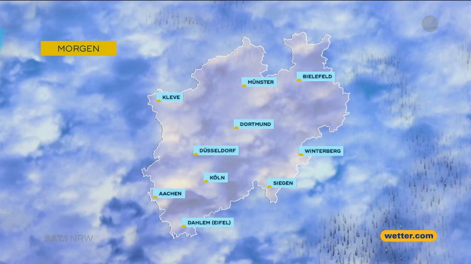 Die Wettervorhersage vom 15.06.2026