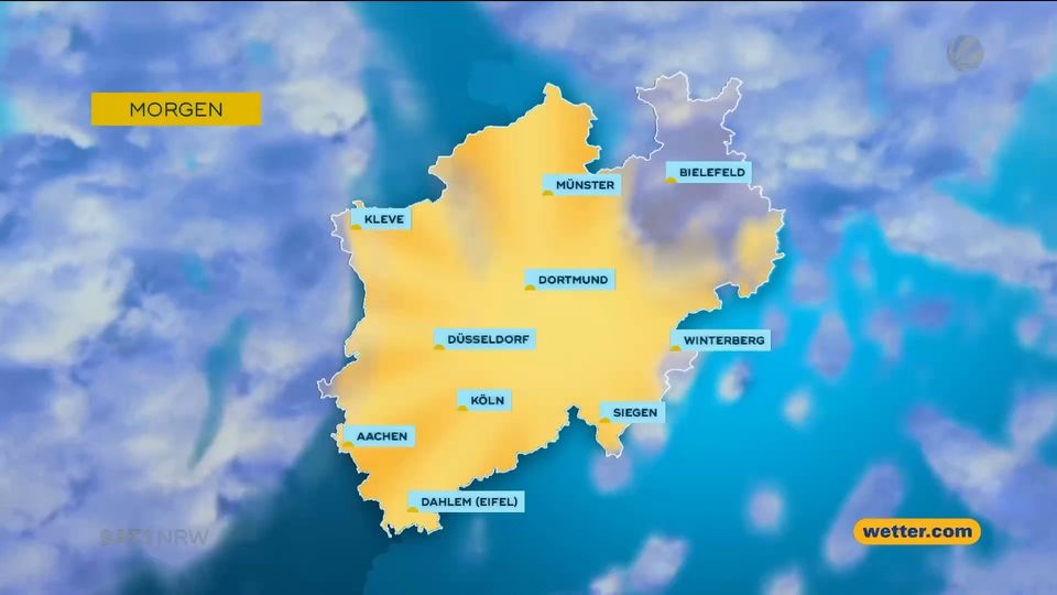 Die Wettervorhersage vom 23.06.2026