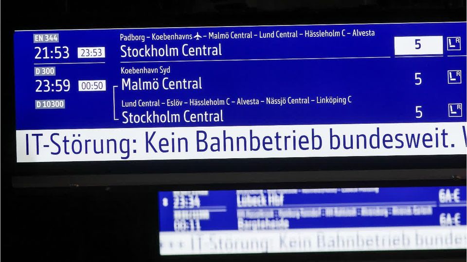 Nach Störung: Züge fahren wieder
